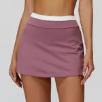 High Waist Sports Short Skirt Lined Shorts Fitness Yoga Quick Dry Running Workout Sport Skirts Tennis Skirt Golf Wear for Women - Image 2