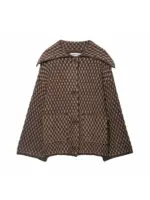 Women 2025 Autumn New Sweater Cardigan Coat Women Fashion Casual Elegant Long Sleeve Knitted Tops Outerwears Pull Femme - Image 3